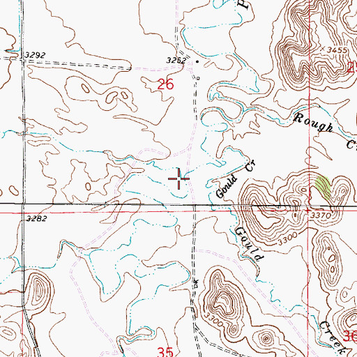 Topographic Map of Pass Creek, MT