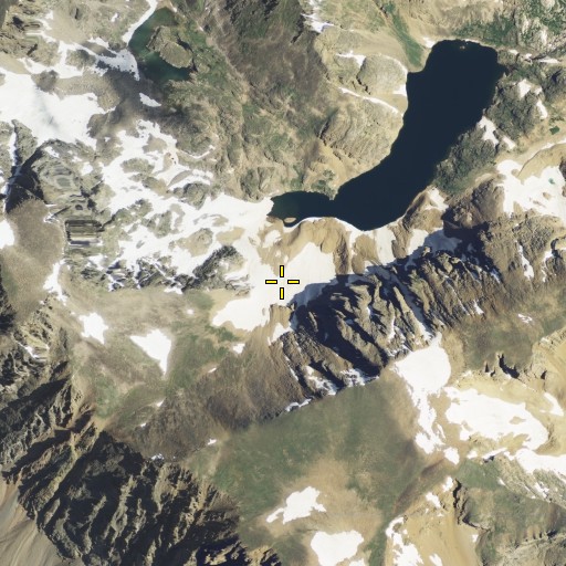 Aerial/Satellite Image of Phantom Glacier, MT