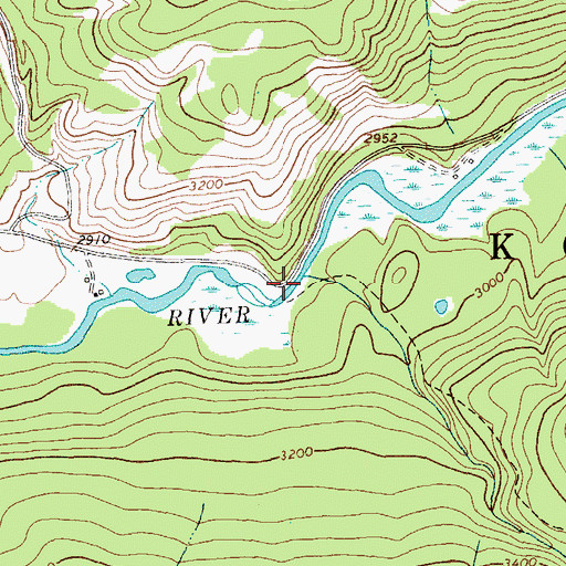 Topographic Map of Pheasant Creek, MT