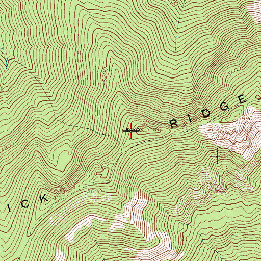 Topographic Map of Pilik Ridge, MT