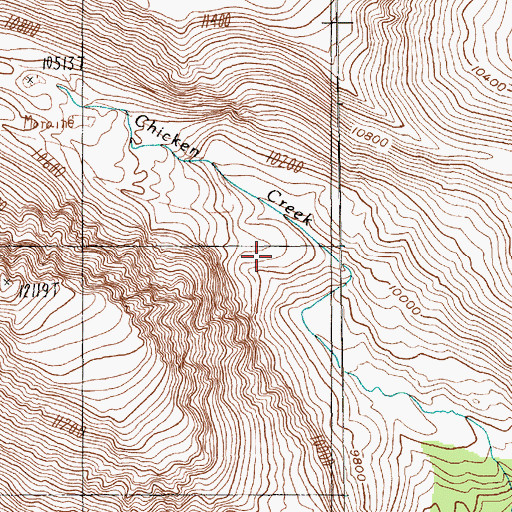 Topographic Map of Pyramid Mountain, MT