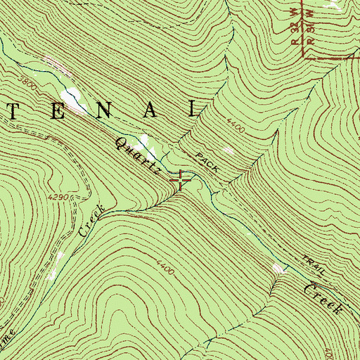 Topographic Map of Ransome Creek, MT