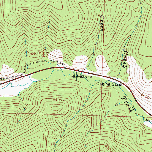 Topographic Map of Sage Creek, MT