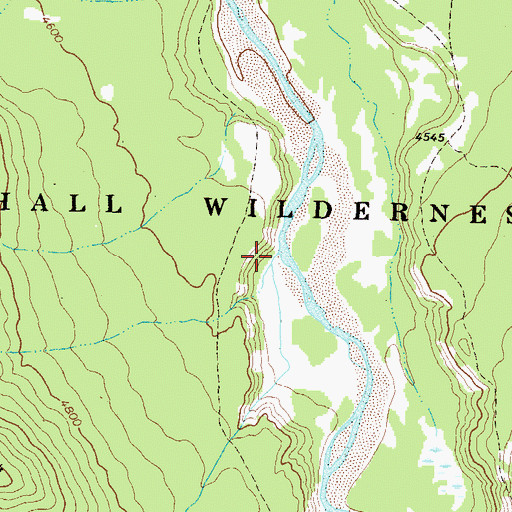 Topographic Map of Scarface Creek, MT