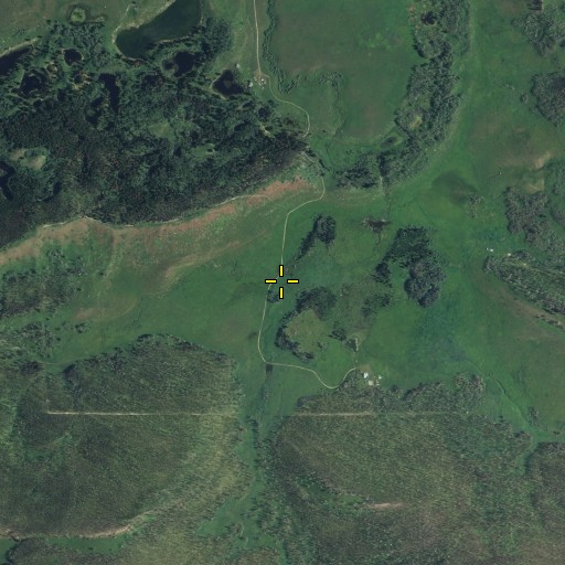 Aerial/Satellite Image of Sheep Creek, MT
