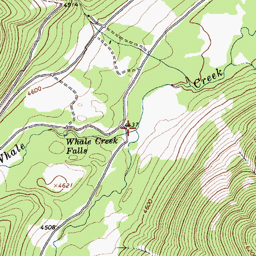Topographic Map of Shorty Creek, MT