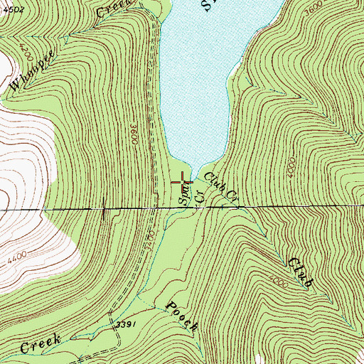Topographic Map of Spar Creek, MT