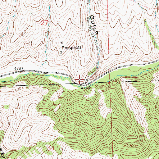 Topographic Map of Stonehouse Gulch, MT