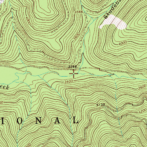 Topographic Map of Studebaker Draw, MT