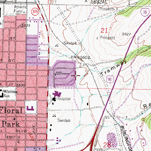 Topographic Map of Tramway Gulch, MT