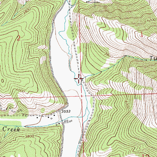 Topographic Map of Tucker Gulch, MT