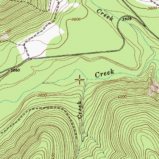Topographic Map of Vogt Creek, MT