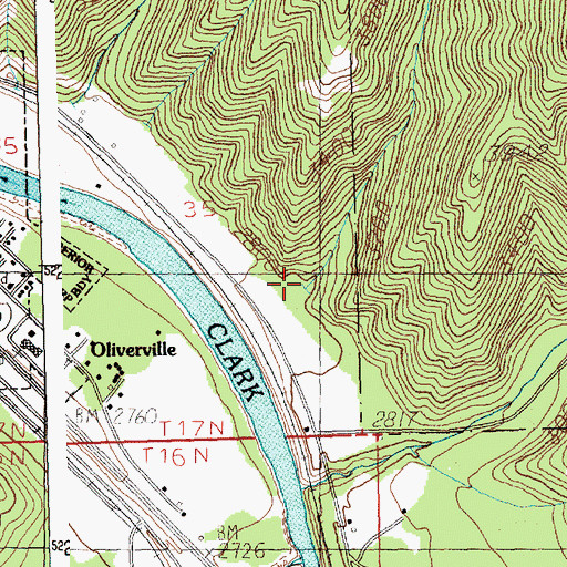 Topographic Map of Welch Gulch, MT