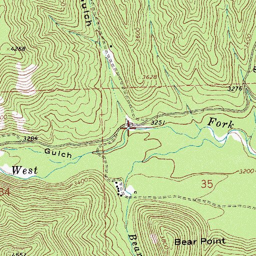 Topographic Map of Winkler Gulch, MT