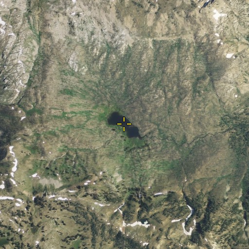 Aerial/Satellite Image of Lake of the Woods, MT