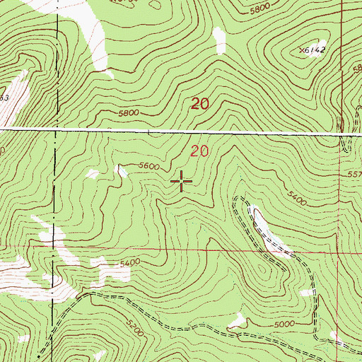 Topographic Map of Lewis and Clark County, MT