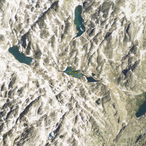 Aerial/Satellite Image of Copepod Lake, MT