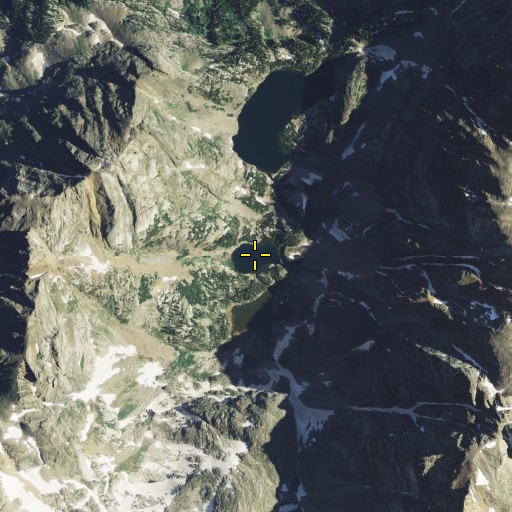 Aerial/Satellite Image of Scat Lake, MT