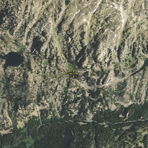 Aerial/Satellite Image of Star Dust Lake, MT