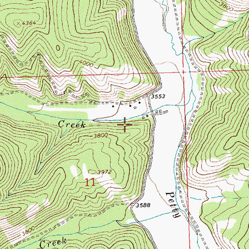 Topographic Map of Circle S Ranch, MT