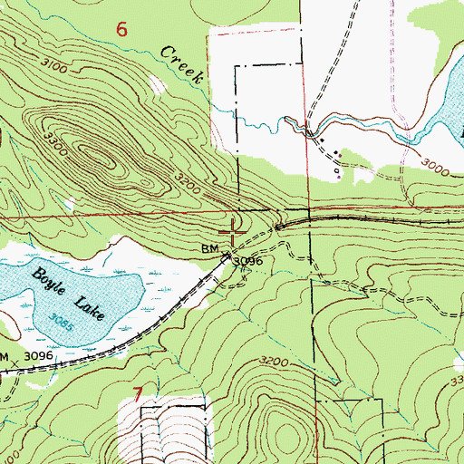 Topographic Map of Vista Tunnel, MT