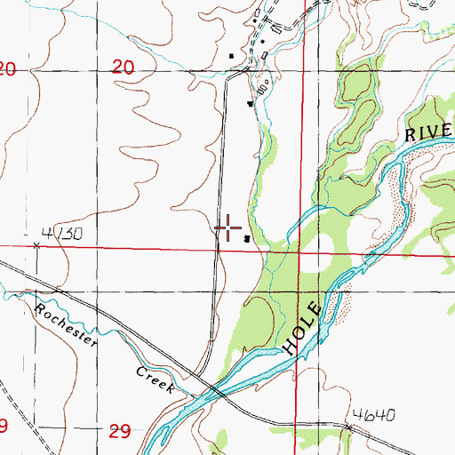 Topographic Map of Seidensticker Ranch, MT