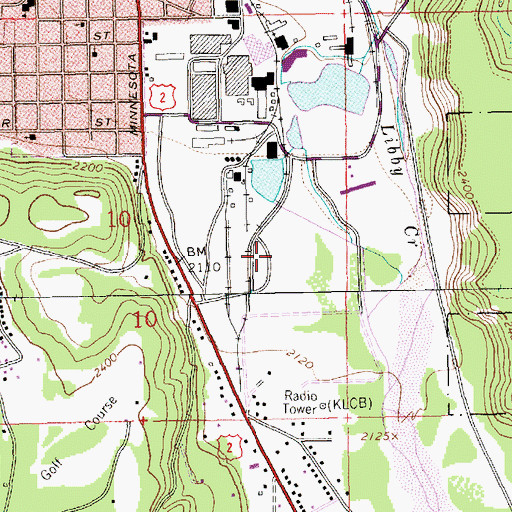 Topographic Map of Heritage Museum, MT