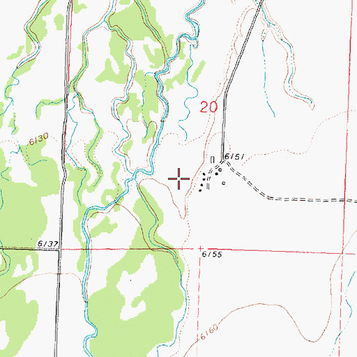 Topographic Map of M CLemow, MT