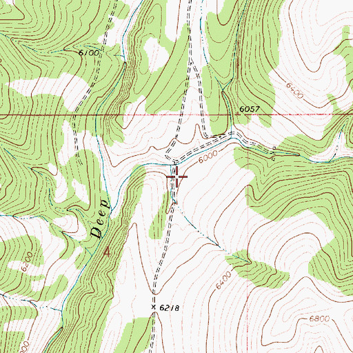 Topographic Map of Shindahl, MT