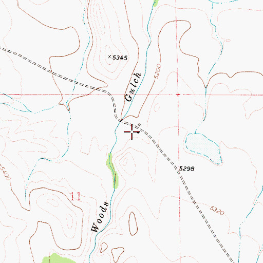 Topographic Map of O Connor, MT