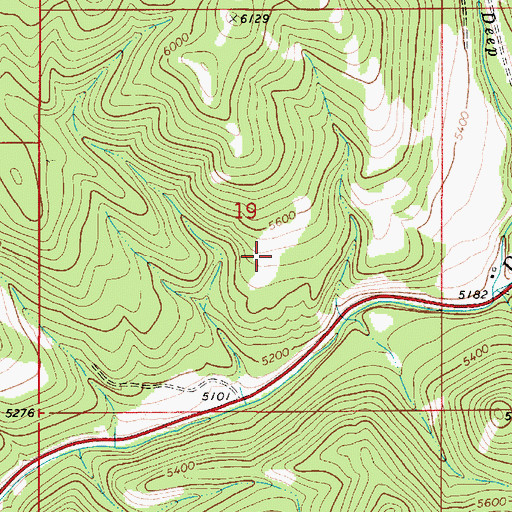 Topographic Map of Higgins Brothers Number 2 Dam, MT