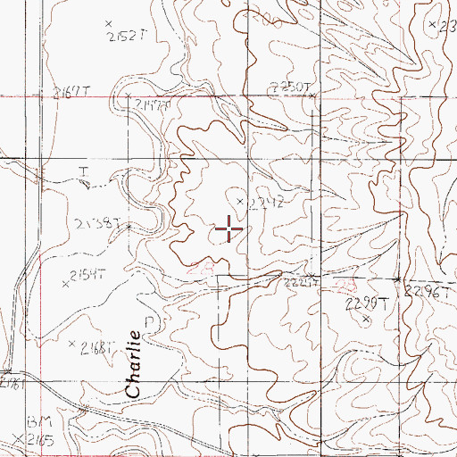 Topographic Map of Tolksdorf Number 1 Dam, MT