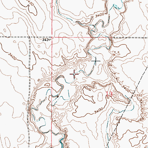 Topographic Map of Kolstad Number 3 Dam, MT