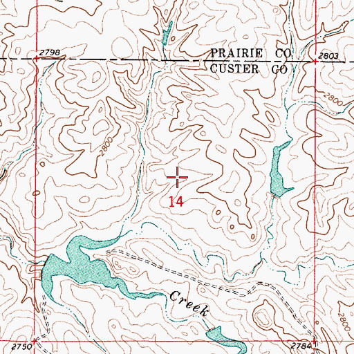 Topographic Map of Beardsley Number 1 Dam, MT
