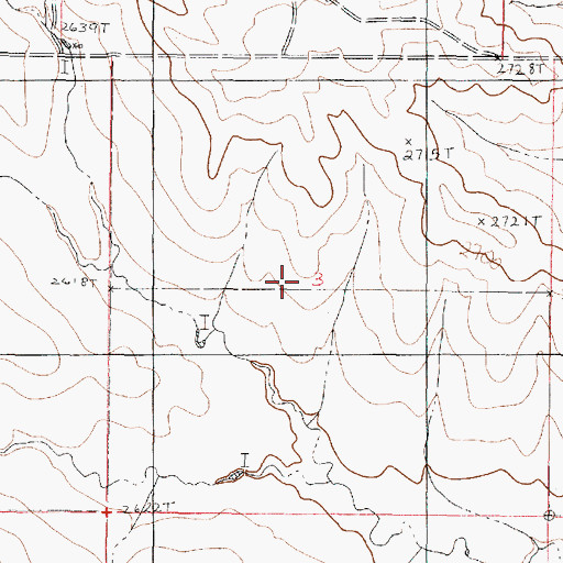 Topographic Map of Breitbach Number 6 Dam, MT