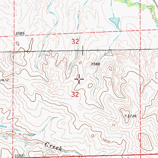 Topographic Map of Norman Dam, MT
