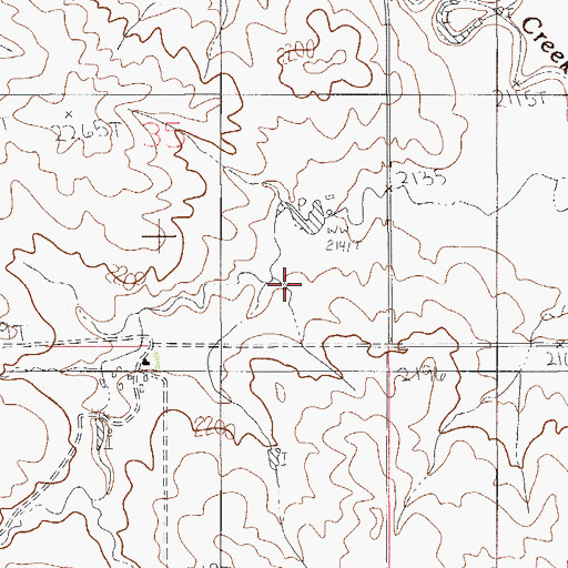 Topographic Map of Bidegary Dam, MT