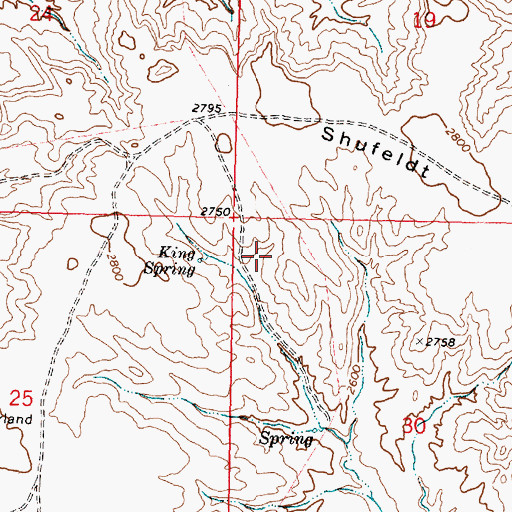 Topographic Map of Wittmayer Dam, MT