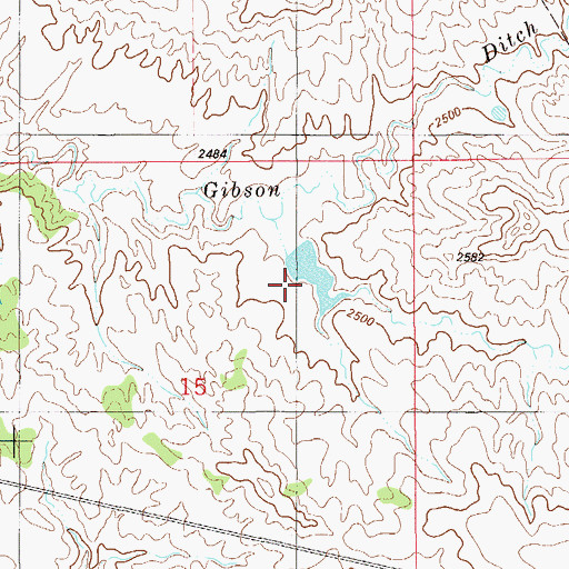 Topographic Map of JJ Blakenship Number 3 Dam, MT