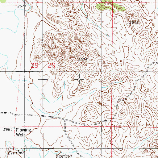 Topographic Map of Askin Dam, MT