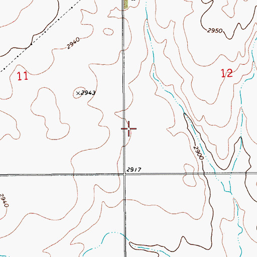 Topographic Map of Beirwagen Dam, MT