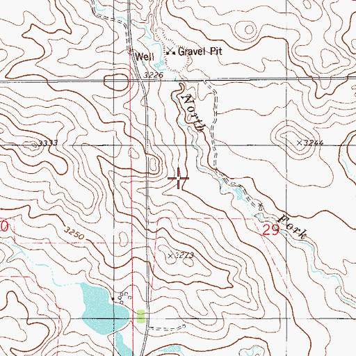 Topographic Map of Lindstrom Dam, MT