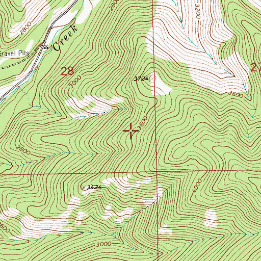 Topographic Map of Zonolite Tailings Dam, MT