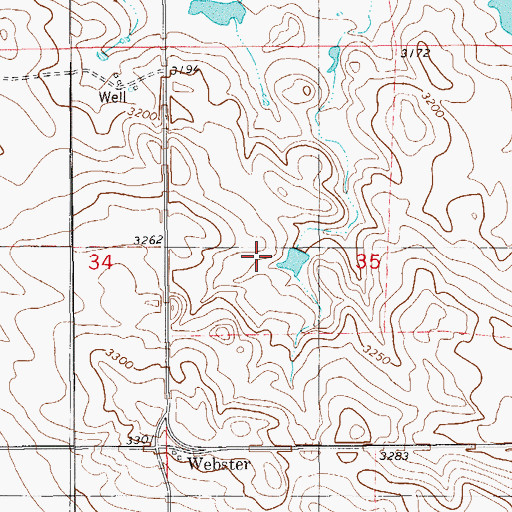 Topographic Map of Tronstad Dam, MT