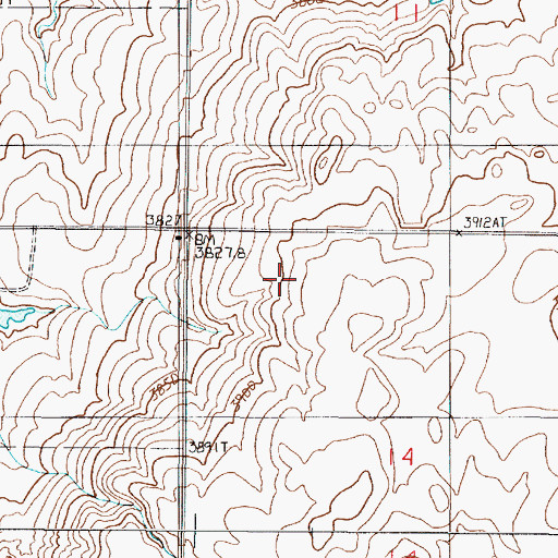 Topographic Map of Kimmett - Kleinert Dam, MT