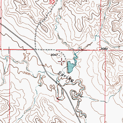Topographic Map of L Krutzfeldt Number 2 Dam, MT