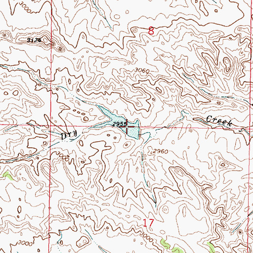 Topographic Map of Vassaus Number 4 Dam, MT