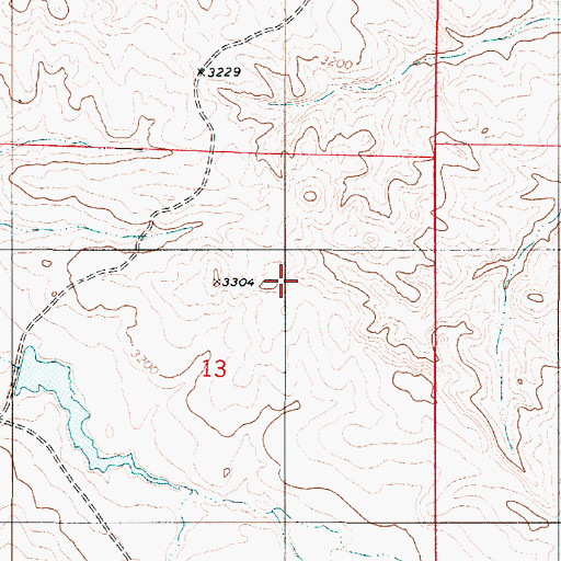 Topographic Map of L Krutzfeldt Number 6 Dam, MT