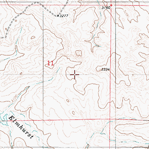 Topographic Map of L Krutzfeldt Number 5 Dam, MT
