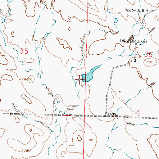 Topographic Map of Schmidt Number 1 Dam, MT